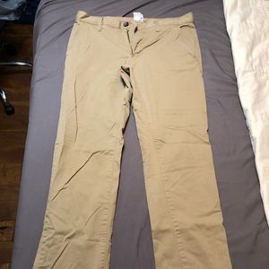 Tan Cargo Pants 32x32 Slim Straight